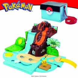 Pokemon Cary Case Volcano Playset