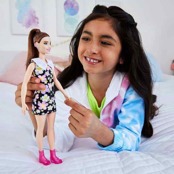 Barbie® Fashionistas® Doll - Daisy Dress (Hearing Aid)