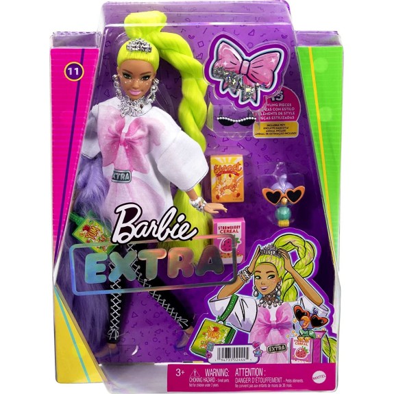 Barbie Extra Doll - Neon Green Hair