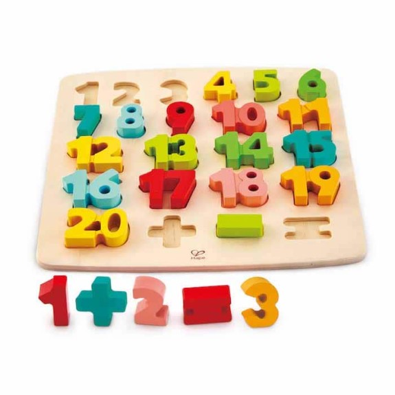 Chunky Number Math Puzzle