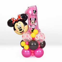 Balloon : HBD Bouquet Minnie Mouse