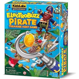 4M Kidzlabs Gamemaker / Electrobuzz Pirate Treasure Hunt Game