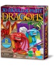 3D Mould & Paint Dragon