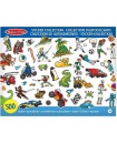Melissa and Doug Sticker Collection - Blue