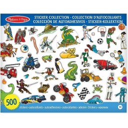 Melissa and Doug Sticker Collection - Blue