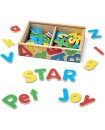 Melissa and Doug Magnetic Wooden Alphabet