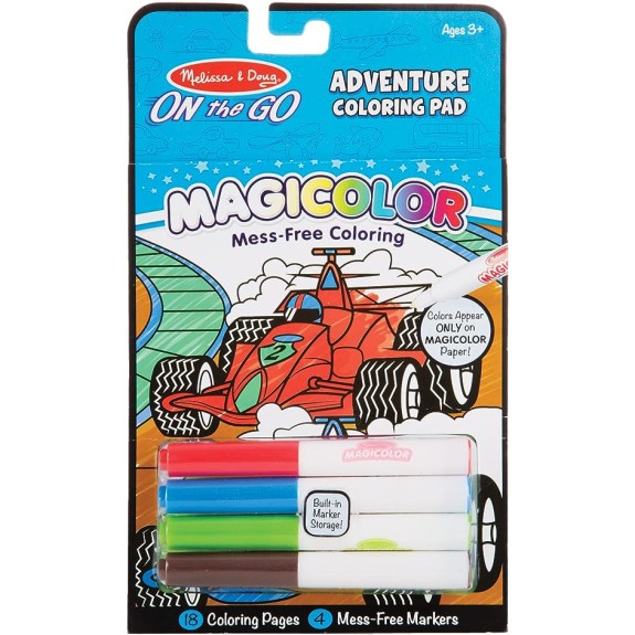 Melissa and Doug Magicolor Coloring Pad - Games & Adventure