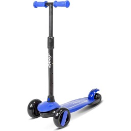 Ziggy 3-Wheel Tilt Scooter w/LED light - Blue