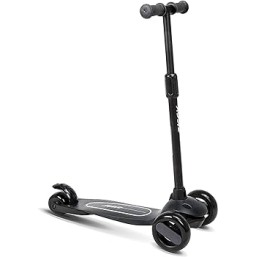 Ziggy 3-Wheel Tilt Scooter w/LED light - Black