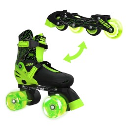 Neon Combo Skates (SIZE 12-2)  GREEN