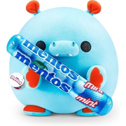 Snackles Medium - Hippo holding PLUSH Mentos Mint Flavour