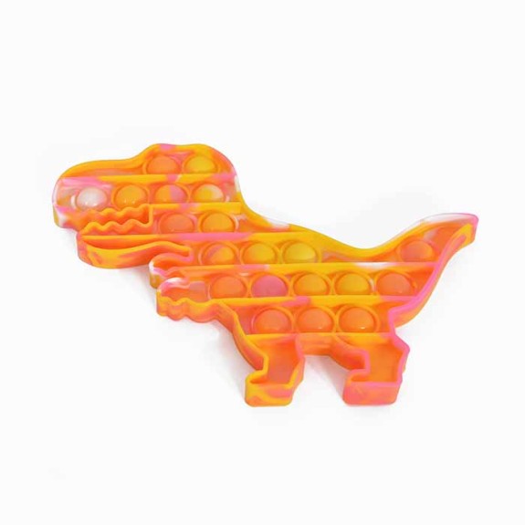 Fidgets: Camouflage dinosaur - Yellow Orange