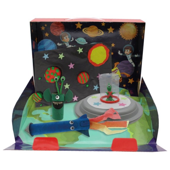 PLAY DOH SPACE RECYCLING GAME