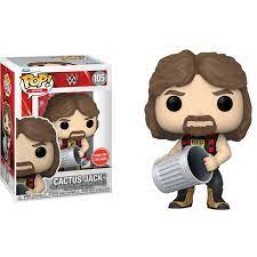 Funko Pop! & Pin: WWE- Cactus Jack with/ Trash Can
