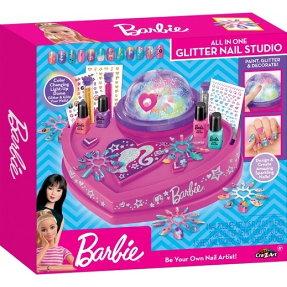 Barbie Glitter & Shine Nail Studio