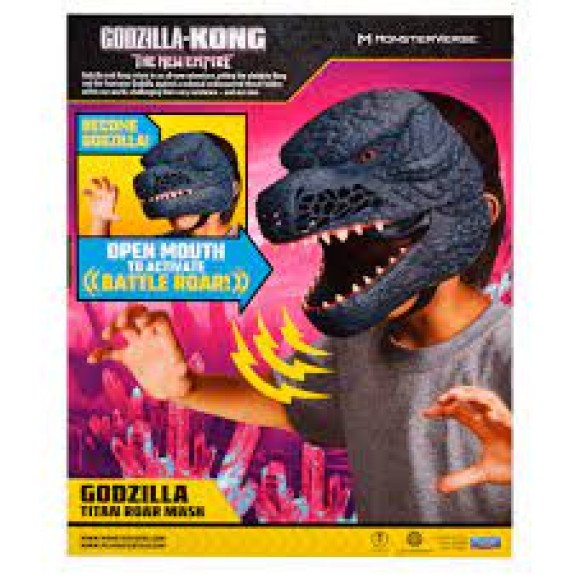 Godzilla x Kong Godzilla Mask RolePlay w/sounds