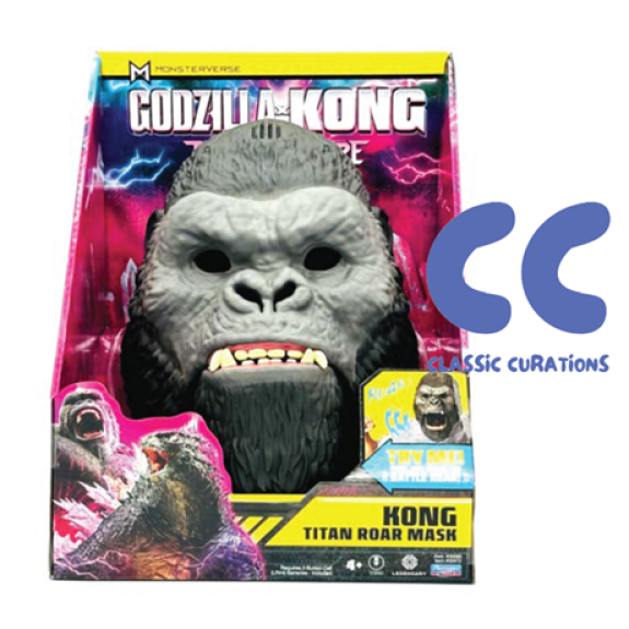Godzilla x Kong Kong Mask RolePlay w/sounds
