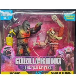 Godzilla x Kong Basic Fig. 6" 2-Pack - Kong vs Skar King