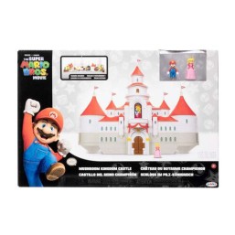 Nintendo Super Mario Movie Mini World Dlx Peach Castle Playset