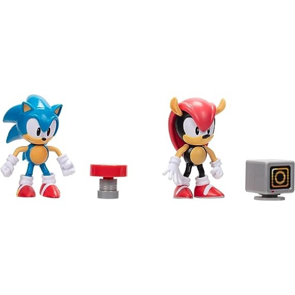 Sonic 4" Fig 2-Pack Classic Sonic & Mighty