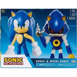 Sonic 4" Fig 2-Pack Modern Sonic & Metal Sonic
