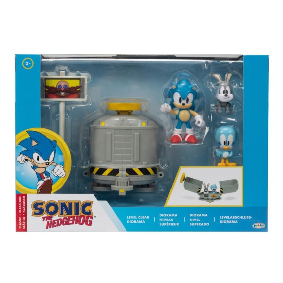 Sonic 2.5" Level Clear Diorama Set