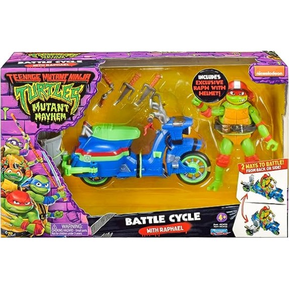 TMNT BATTLE CYCLE WITH RAPHAEL