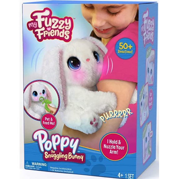 My Fuzzy Friends Poppy the Snuggling Bunny