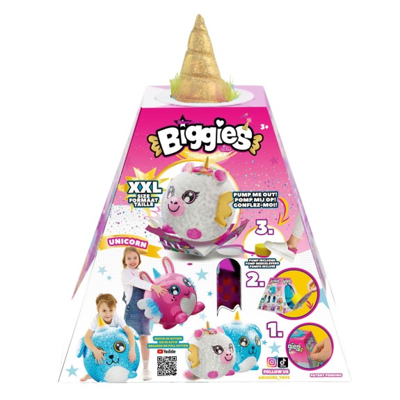 Biggies Inflatable Plushies Unicorn