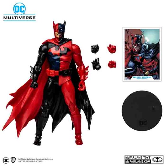 DC Multiverse 7inch TwoFace As Batman