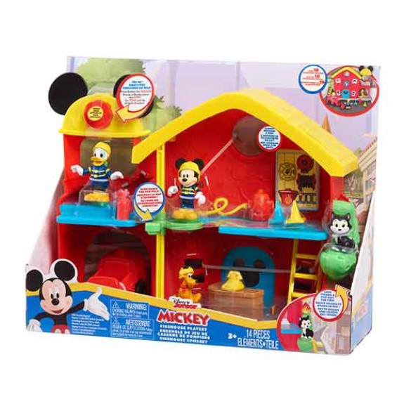Mickey Mouse Firehouse Playset
