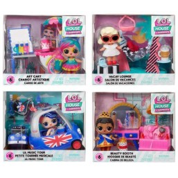 L.O.L. Surprise HOS Furniture Playset with Doll S2 Asst in PDQ1