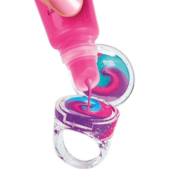 SNS Glitter & Gem Lip Gloss Locket