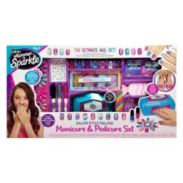 Shimmer N Sparkle Salon Style Deluxe Manicure & Pedicure