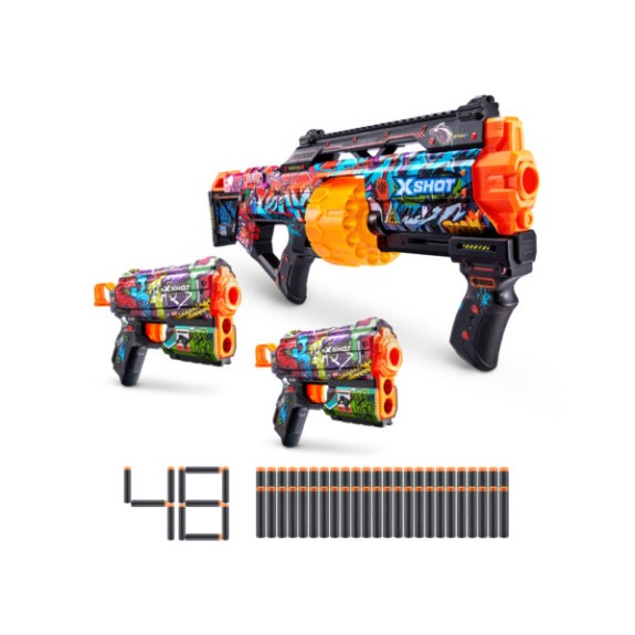 X-Shot Mix Combo Pack Last Stand And 2Pk Flux