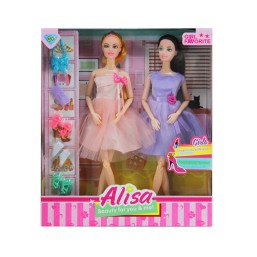 Doll set: Alisa in a party dress