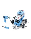 Puzzle : Disassembly Car - Blue