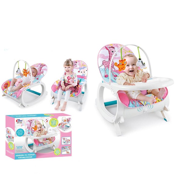 Baby Rocker : Dining Table - Pink Prints
