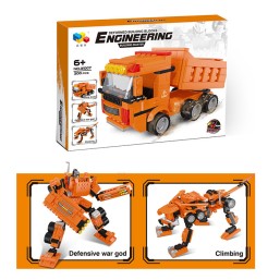 Building Blocks : Engineer's Orange Dump Truck