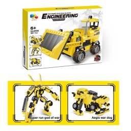 Building Blocks : Engineer's Yellow Bulldozer