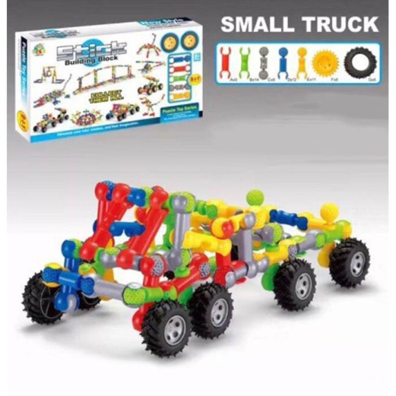 Stick Building Block - Small Truck