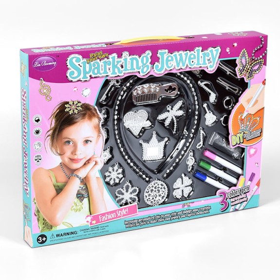 Accessories : Paint your own Sparking Jewelry 2
