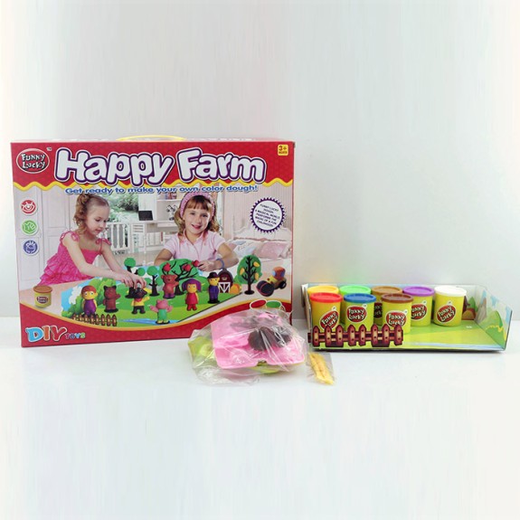 Clay Set DYI : Happy farm