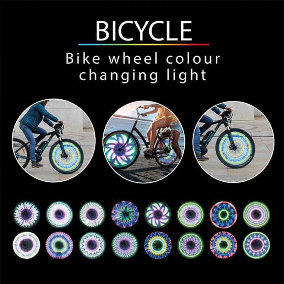 Bike Wheel LED Color Changing
