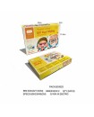 Three dimensional magnetic book of changing face