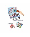 Puzzle boy changing 3d magnetic book