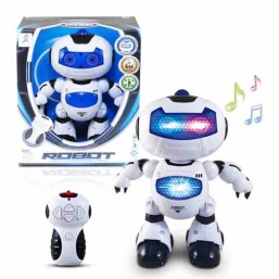 Remote control robot with light and music (excluding battery)