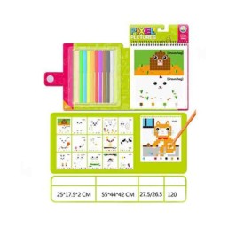 EDUCATIONAL ANIMAL PAINTING BOOK (10 COLOR PENS, 15 PICTURESQUE)