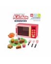 Family microwave oven - Red