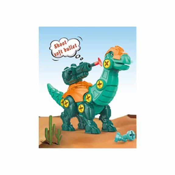 Egg mounted dinosaur tyrannosaurus rex single gun - Green